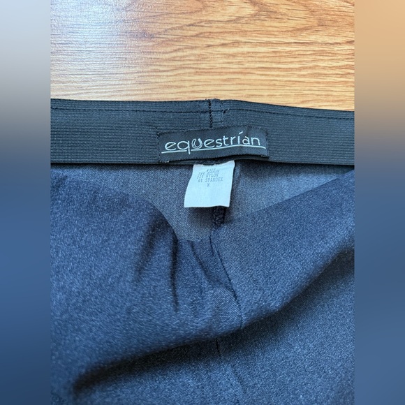 Navy Flare Pants for Women - Picture 3 of 4